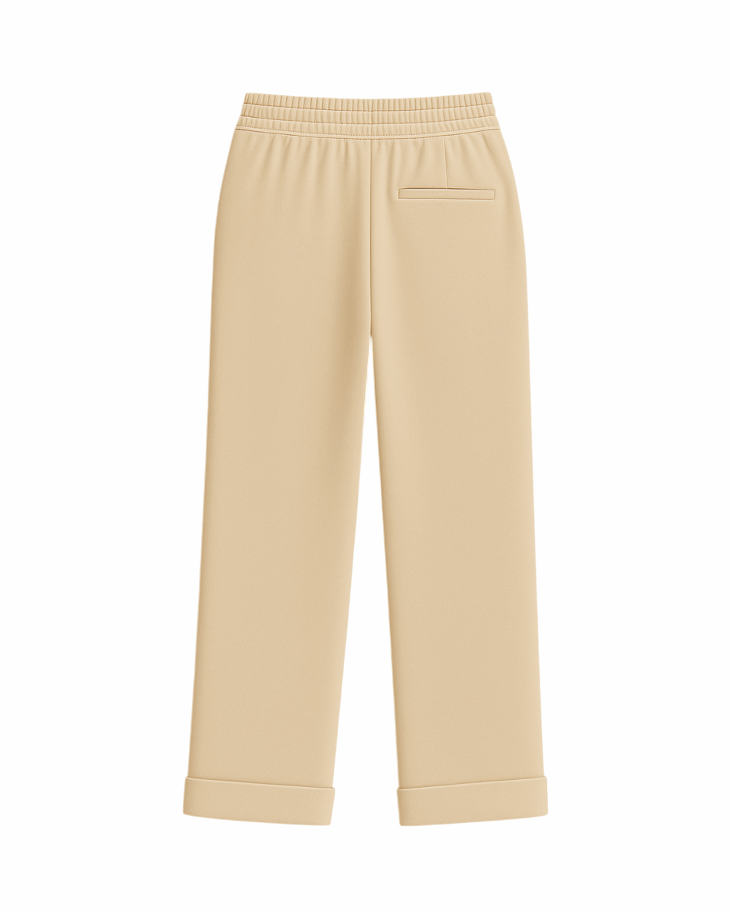 Pintuck Graphic Trouser