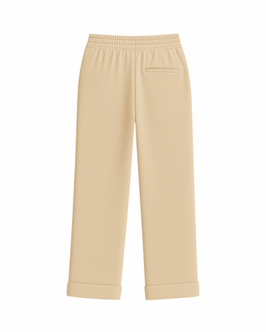 Pintuck Graphic Trouser